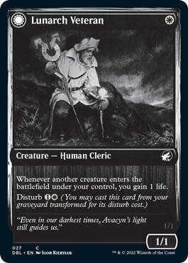 Lunarch Veteran 27/534 (Innistrad: Double Feature) 