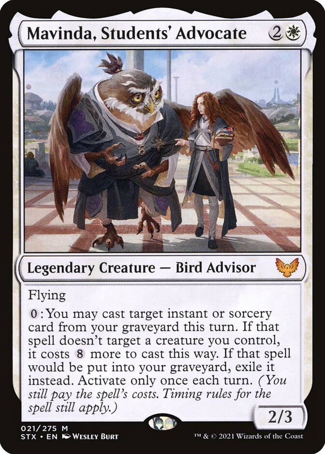 Mavinda, Students' Advocate 21/275 (Strixhaven: School of Mages) 