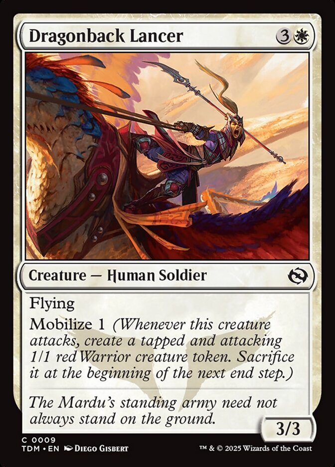 Dragonback Lancer 9/291 (Tarkir: Dragonstorm) 