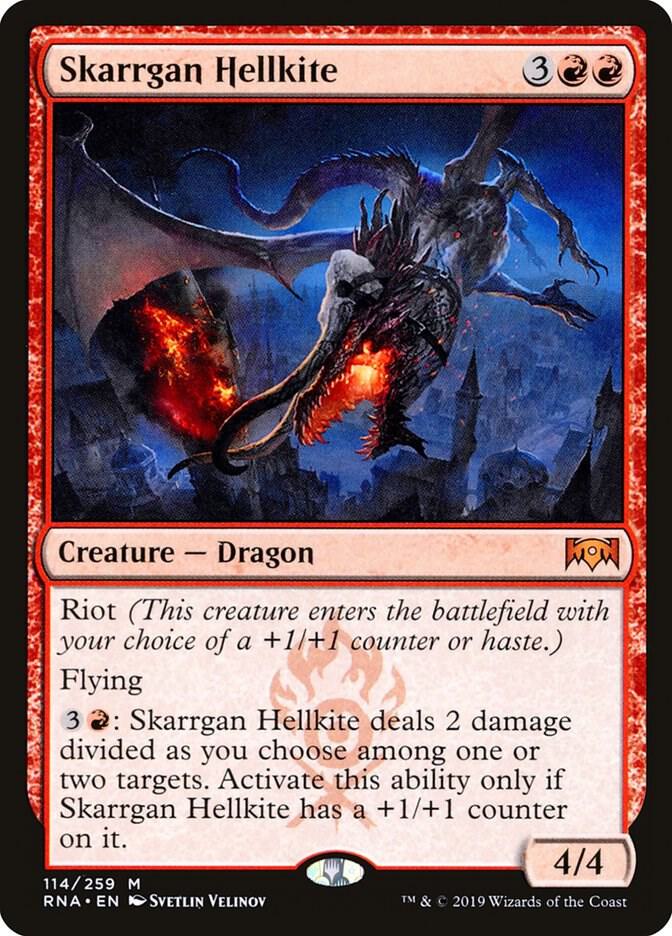 Skarrgan Hellkite 114/259 (Ravnica Allegiance)  - Foil