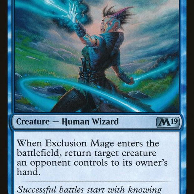 Exclusion Mage 55/280 (Core Set 2019) 
