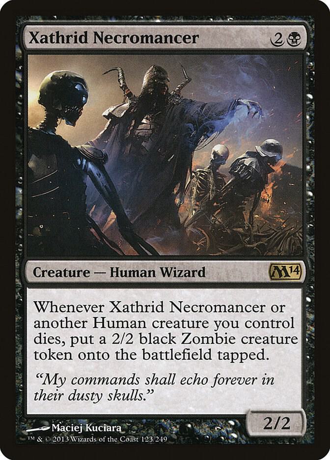 Xathrid Necromancer 123 (Magic 2014 (M14)) 