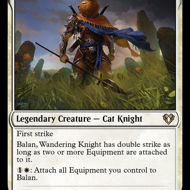 Balan, Wandering Knight 16 (Commander Masters) 