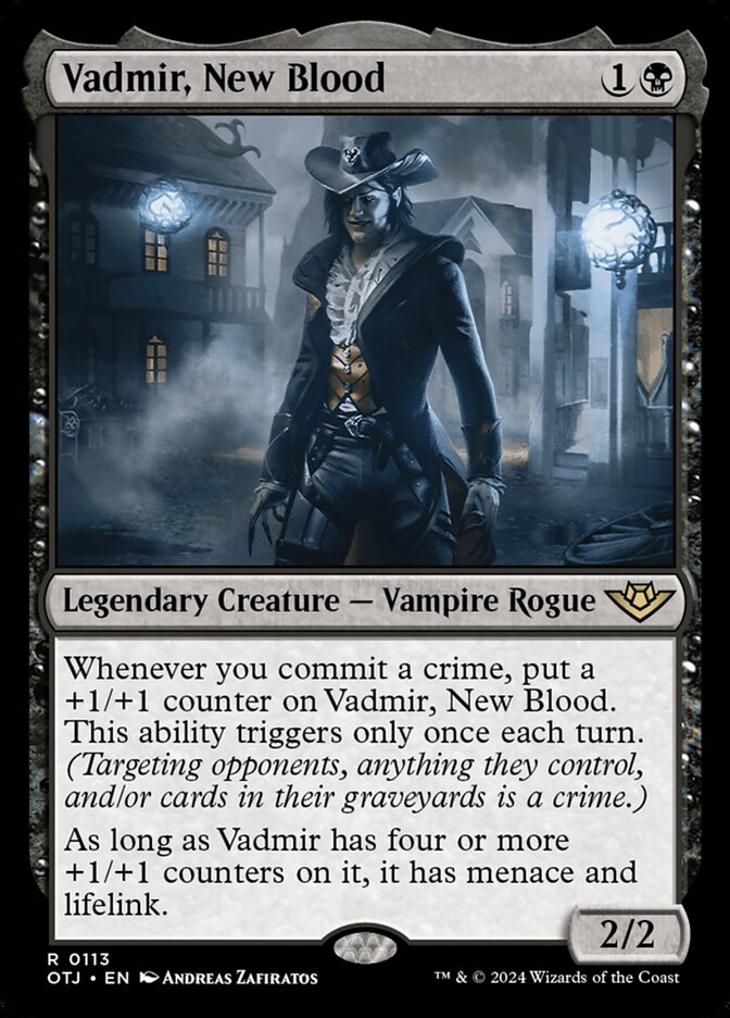 Vadmir, New Blood 113/286 (Outlaws of Thunder Junction) 