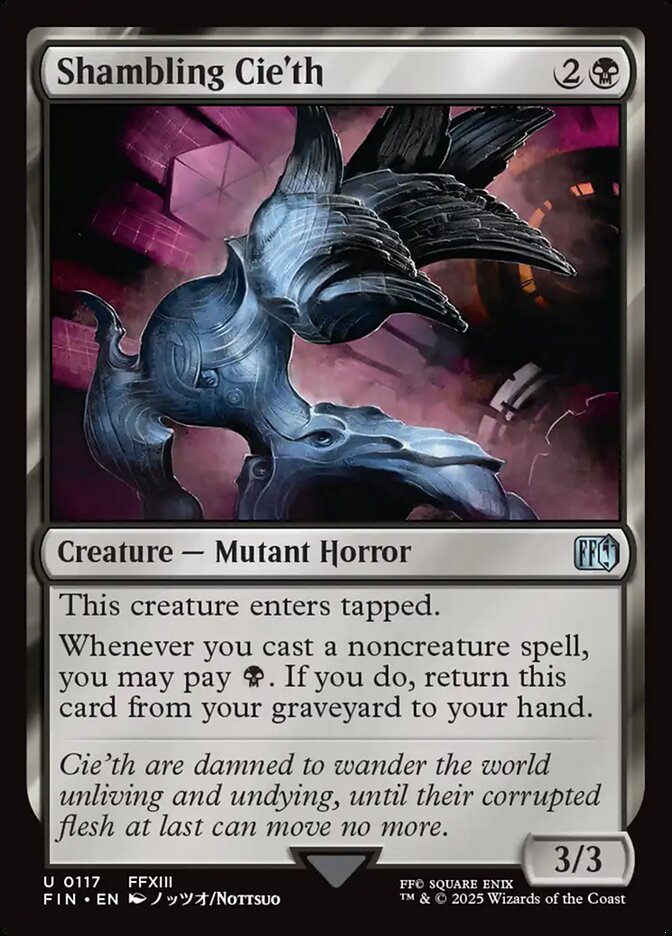 Shambling Cie'th 117 (FINAL FANTASY)  - Foil