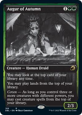 Augur of Autumn 168/534 (Innistrad: Double Feature) 