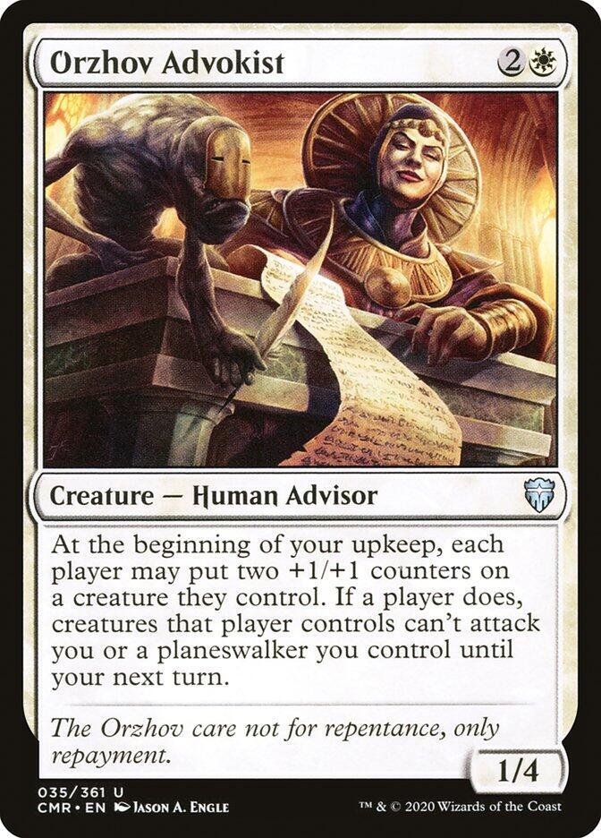 Orzhov Advokist 35/361 (Commander Legends) 