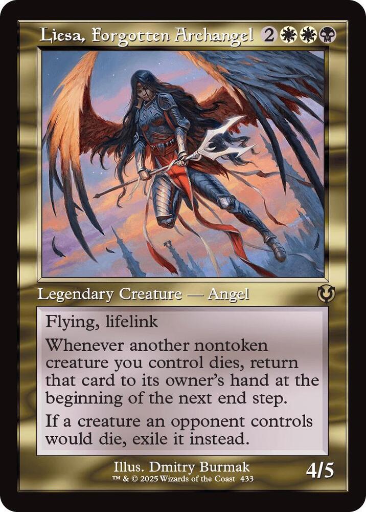 Liesa, Forgotten Archangel 433 (Innistrad Remastered)  - Foil