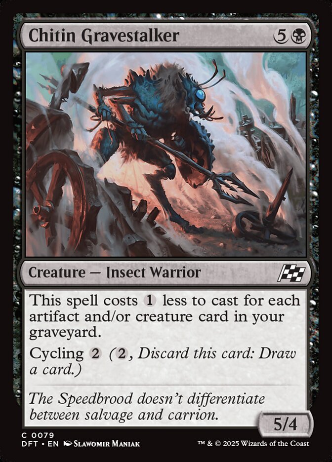 Chitin Gravestalker 79/291 (Aetherdrift) 