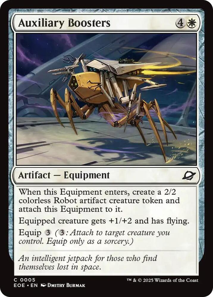 Auxiliary Boosters (Edge of Eternities) 