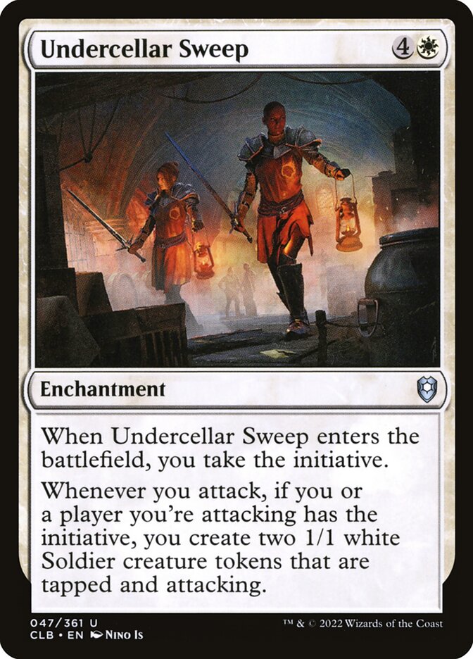 Undercellar Sweep 47 (Commander Legends: Battle for Baldur's Gate)  - Foil