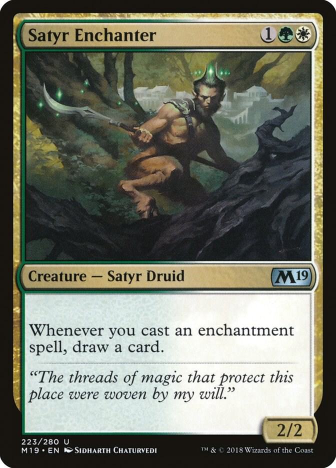 Satyr Enchanter 223/280 (Core Set 2019) 