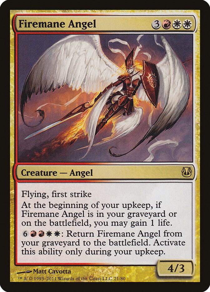 Firemane Angel 21 (Duel Decks: Ajani vs. Nicol Bolas) 