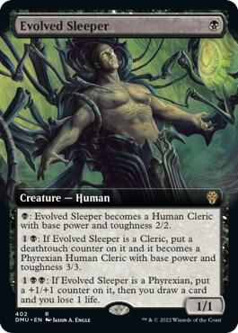 Evolved Sleeper Extended Art 402/281 (Dominaria United)  - Foil
