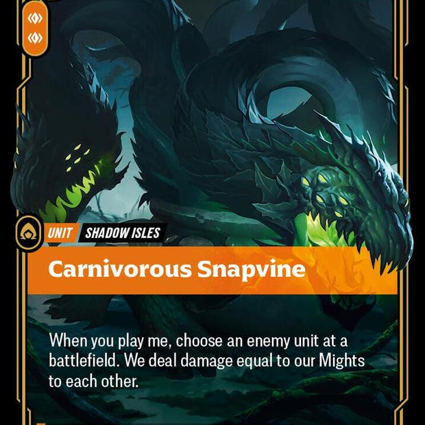 Carnivorous Snapvine 149/298 (Origins)  - Foil
