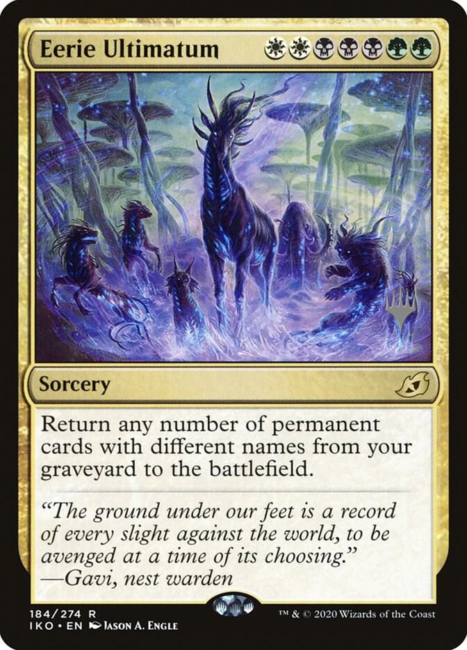 Eerie Ultimatum 184 (Promo Pack: Ikoria) 
