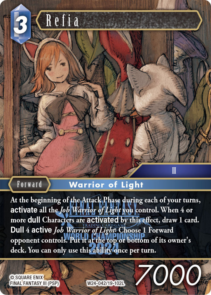 Final Fantasy TCG World Champion Decks 2024