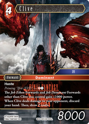 Final Fantasy TCG World Champion Decks 2024