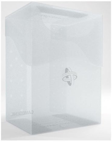 Gamegenic Deck Holder Holds 80 Sleeves Deck Box Clear