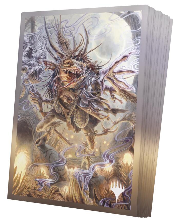 Gamegenic Magic The Gathering Lorwyn Eclipsed Premium Art Sleeves - Auntie Ool, Cursewretch (66mm x 92mm) (105 Sleeves Per Pack)