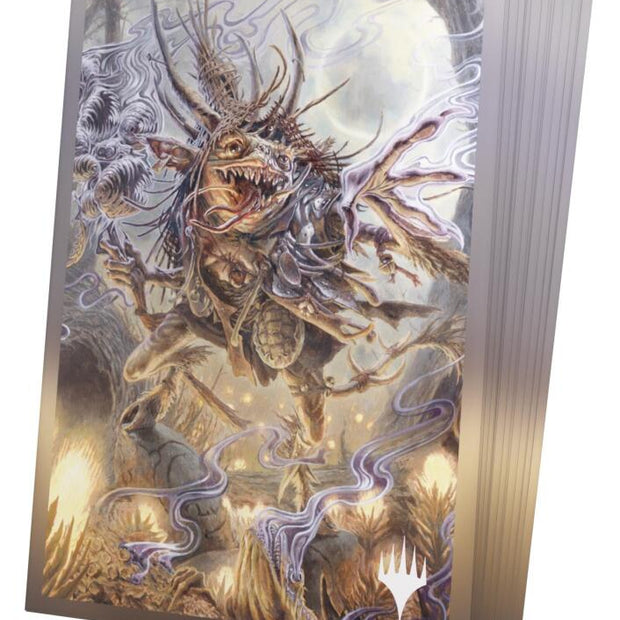 Gamegenic Magic The Gathering Lorwyn Eclipsed Premium Art Sleeves - Auntie Ool, Cursewretch (66mm x 92mm) (105 Sleeves Per Pack)
