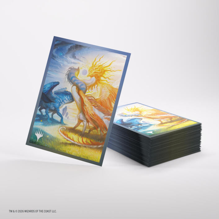 Gamegenic Magic The Gathering Lorwyn Eclipsed Premium Art Sleeves - Celestial Reunion (66mm x 92mm) (105 Sleeves Per Pack)