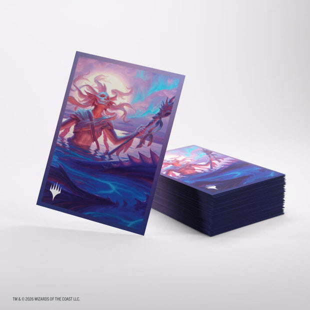 Gamegenic Magic The Gathering Lorwyn Eclipsed Premium Art Sleeves - Eclipsed Merrow (66mm x 92mm) (105 Sleeves Per Pack)