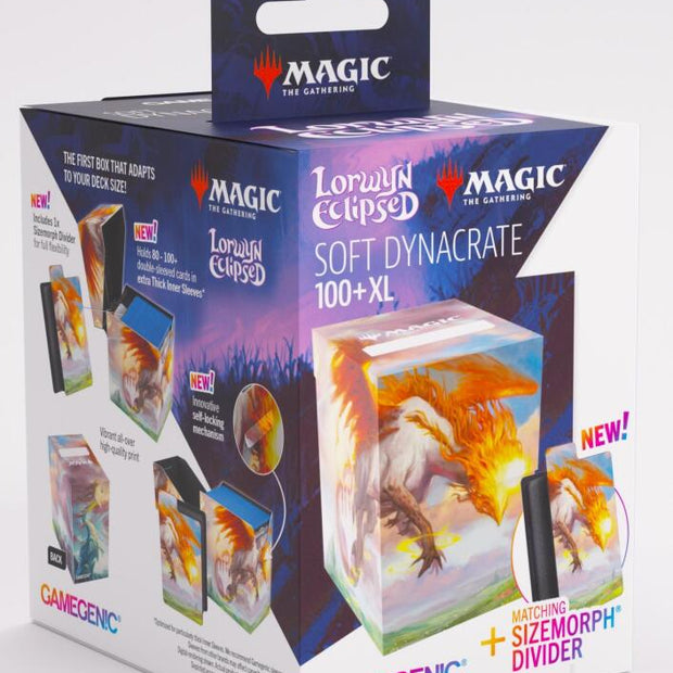 Gamegenic Magic The Gathering Lorwyn Eclipsed Soft Dynacrate 100+ XL - Eirdu, Carrier of Dawn/Isilu, Carrier of Twilight