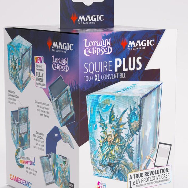 Gamegenic Magic The Gathering Lorwyn Eclipsed Squire PLUS 100+ XL - Sygg, Wanderwine Wisdom/Sygg, Wanderbrine Shield