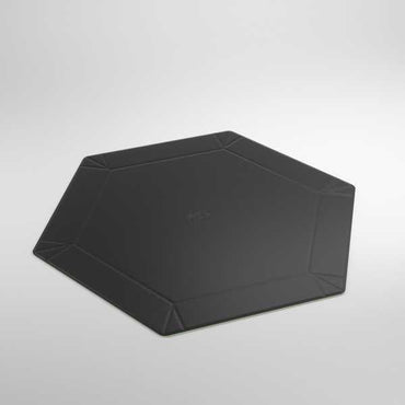 Gamegenic Magnetic Dice Tray Hexagonal Black/Green