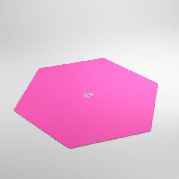 Gamegenic Magnetic Dice Tray Hexagonal Black/Pink