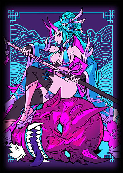 Oni Blossoms Sleeves A (100ct Standard)