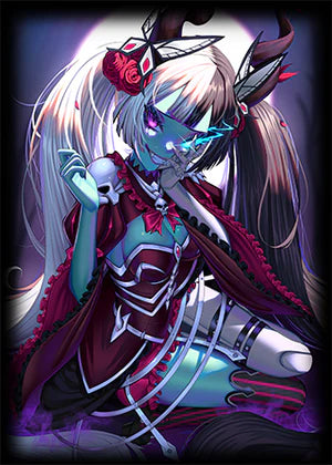 Hela v2 - Holographic Sleeves (100ct Standard)