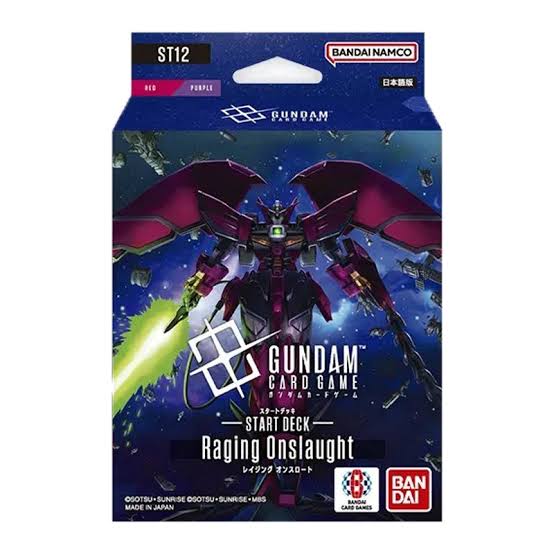 Gundam Card Game: Starter Deck – Raging Onslaught [ST12]