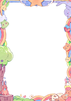 Mana Moon - Rabby & Friends Border Oversleeves (100ct JP)
