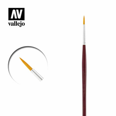 Vallejo - Brushes - Detail - Round Synthetic Brush N0. 3