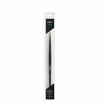 Vallejo - Brushes - Pro Modeler - Natural Hair Round Brush No. 4