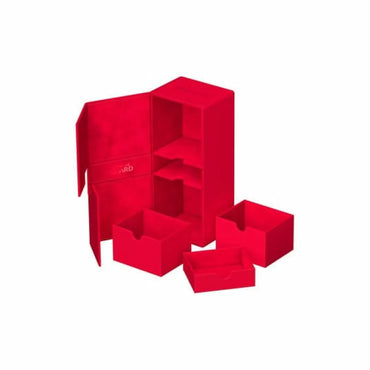 Ultimate Guard: Deck Box – XenoSkin Twin Flip´n´Tray 266+ – Red