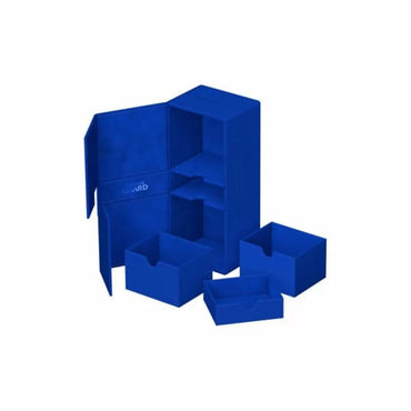 Ultimate Guard: Deck Box – XenoSkin Twin Flip´n´Tray 266+ – Blue