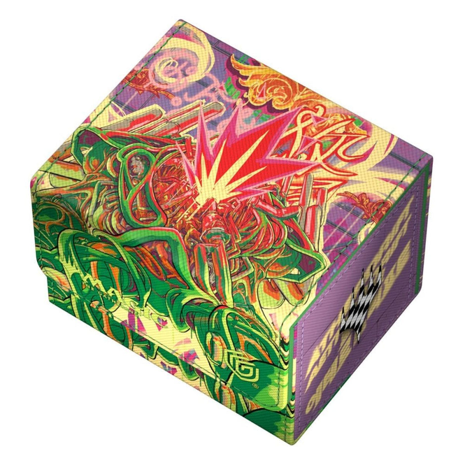 Ultimate Guard: Deck Box – XenoSkin Sidewinder 100+ – MTG: Aetherdrift – Pyrewood Gearhulk