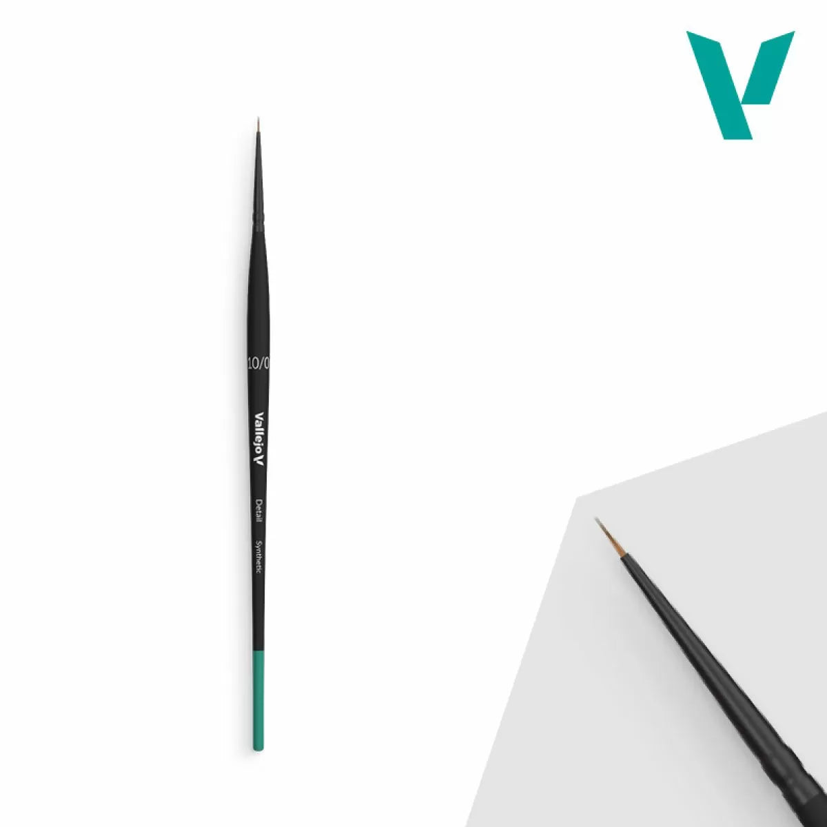 Vallejo - Brushes - Detail - Round Synthetic Brush No. 10/0