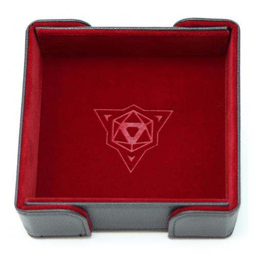 Die Hard Dice Folding Square Tray - Red Velvet