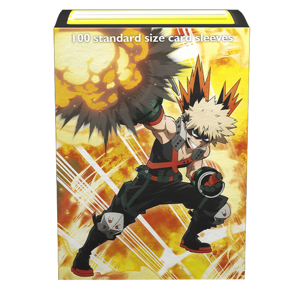 Dragon Shield: Standard 100ct Art Sleeves - My Hero Academia (Bakugo Explode)