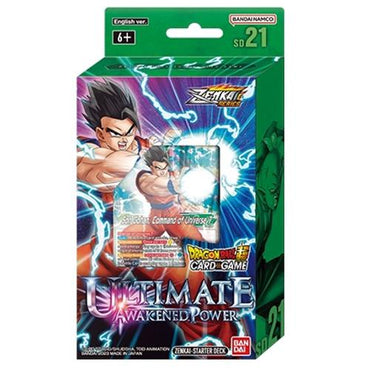Dragon Ball Super Card Game Zenkai Series Starter Deck 21 - Ultimate Awakened Power (SD21)