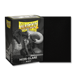Dragon Shield: Standard 100ct Sleeves - Black (Non-Glare Matte)