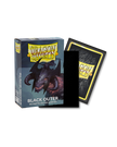 Dragon Shield: 100ct Outer Sleeves - Matte Black (Standard)