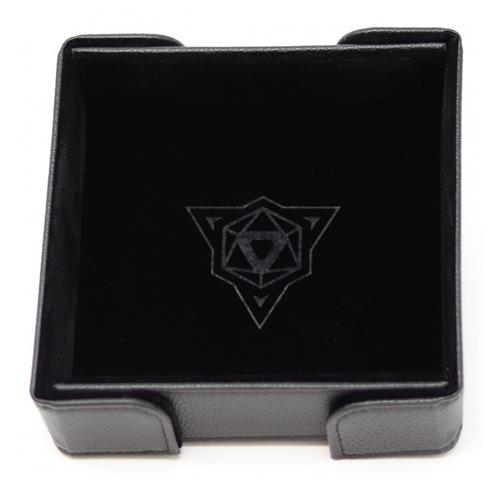 Die Hard Dice Folding Square Tray - Black Velvet