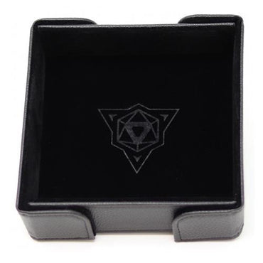 Die Hard Dice Folding Square Tray - Black Velvet