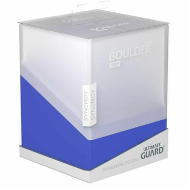 Ultimate Guard Synergy Boulder 100+ Blue/White Deck Box