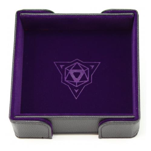 Die Hard Dice Folding Square Tray - Purple Velvet